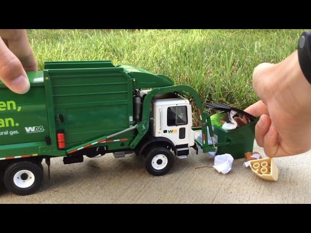 Mini Waste Management Commercial Trash Pick Up-First Gear Front Loader Garbage Truck