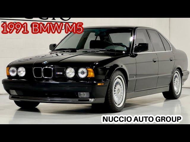 1991 BMW M5 E34  - THE HOLY GRAIL - Nuccio Auto Group with  "Chris Drives Cars" Review Chris Moran