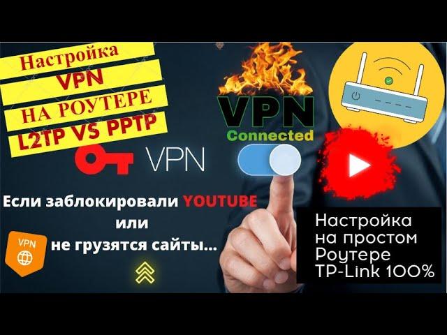 Как Настроить VPN на Роутере для обхода ограничений Ютуб?