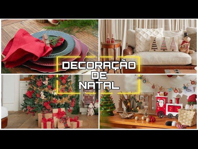 AS DECORAÇÕES MAIS LINDAS E CRIATIVAS DE NATAL | DICA DE DECORAÇÃO | DECORAÇÃO DE NATAL DOS SONHOS