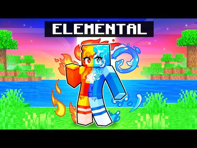 Playing as an ELEMENTAL in Minecraft!