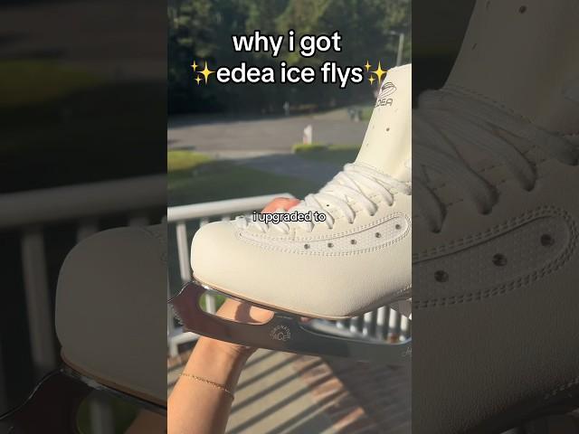 why i got edea ice flys!️ #figureskating #figureskater #iceskater #iceskating #skating #olympics