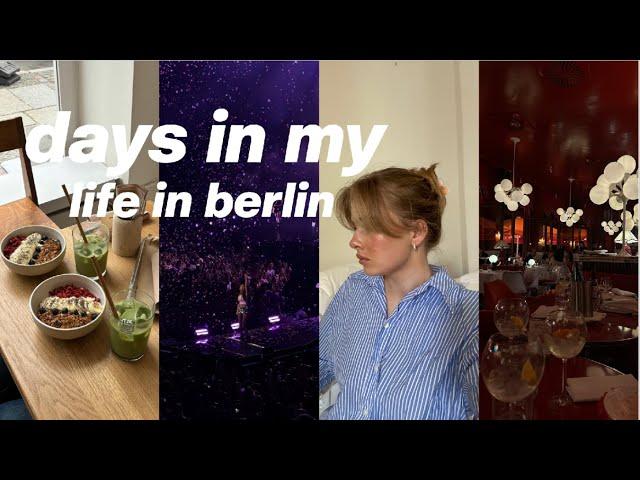 DAYS IN MY LIFE IN BERLIN  🪩I endlich wieder Konzert, Friseur, neue Nägel, Date Night I weekly vlog