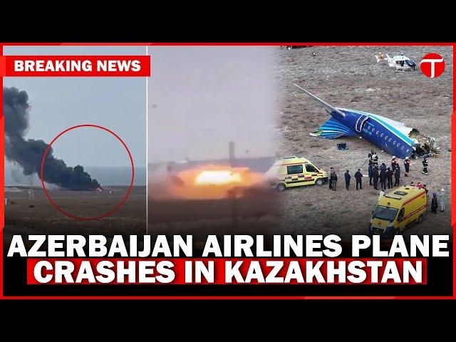 Azerbaijan Airlines passenger plane crashes in Kazakhstan | The Express Tribune