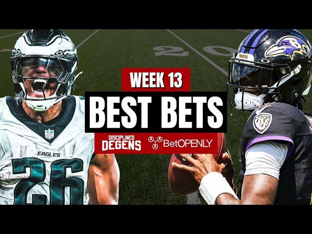 Best Bets -  NFL Week 13 -  Disciplined Degens Podcast