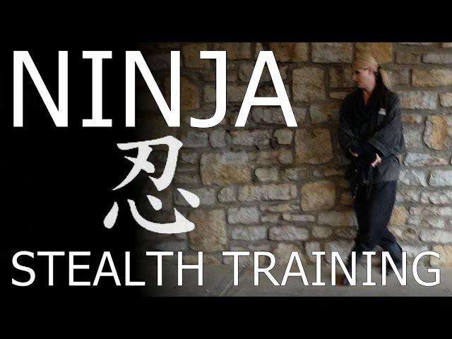 NINJA STEALTH WALKING TECHNIQUE  Yoko-bashiri: Ninjutsu Training