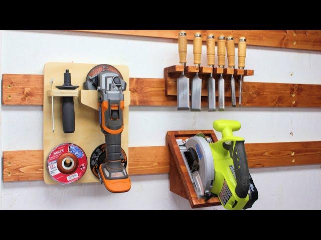 20+ Simple French Cleat Ideas for Your Tool Storage