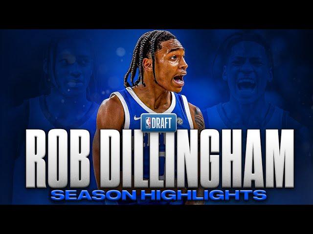 Rob Dillingham Season Highlights | Offense & Defense | 2024 NBA Draft