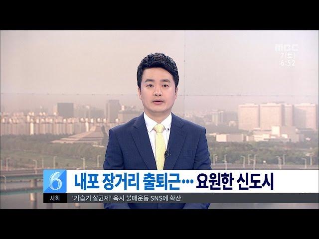 [대전MBC뉴스]내포 출퇴근...요원한 신도시