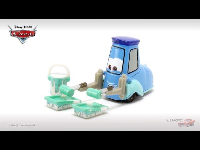 BDD World of Cars - Guido with Paint Supplies