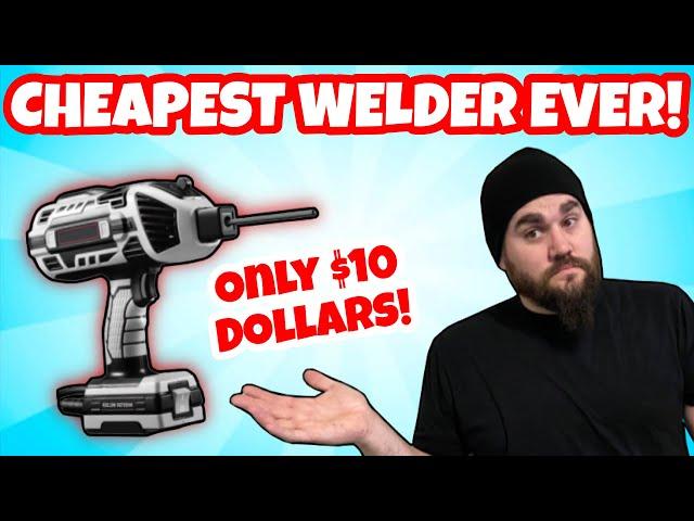 TESTING THE WORLDS CHEAPEST WELDER! Only $10 dollars!