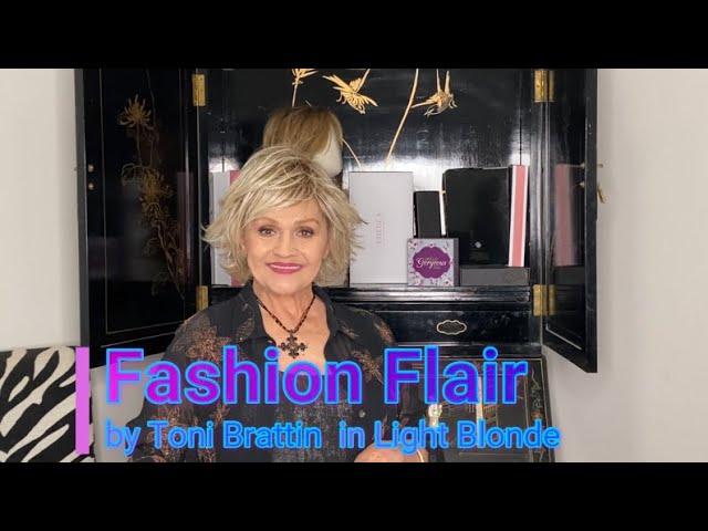 Fashion Flair by Toni Brattin in Light Blonde - WigsByPattisPearls.com Review