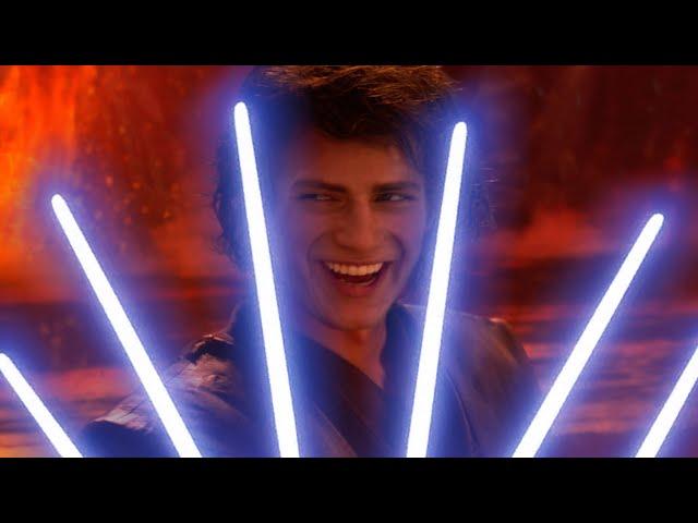 Anakin with too many lightsabers