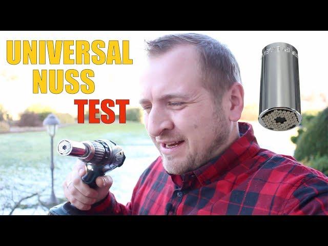  UniversalNuss TEST / ERFAHRUNGEN  COOLES WERKZEUG GADGET 2019 Deutsch