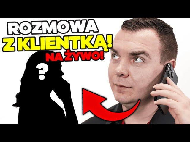 ROZMOWA SPRZEDAŻOWA Z KLIENTEM PRZEZ TELEFON (NA ŻYWO!) - Przykład