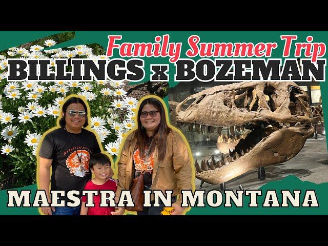 Billings & Bozeman Summer Adventures! Travel Diaries in Montana USA | Episode17 | Maestra in Montana