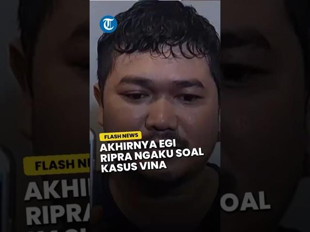 Akhirnya Egi Ripra Ngaku Soal Kasus Vina, Ternyata Pinjam Motor Kawasaki, 2 Tahun Ubah Penampilan