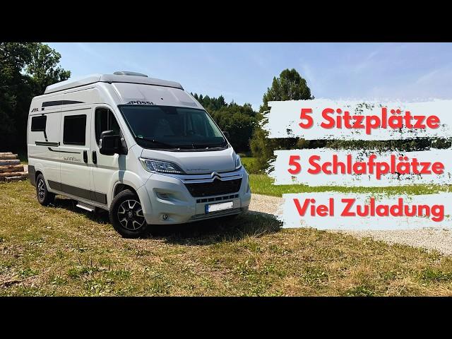 Unser neuer Campervan - Roomtour PÖSSL SUMMIT SHINE 600L - Familien Wohnmobil auf Citroen Jumper