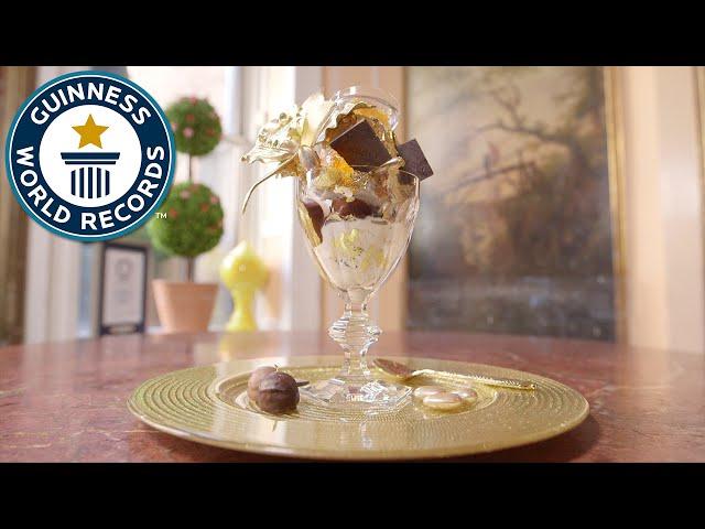 How to make a $1000 dessert - Guinness World Records