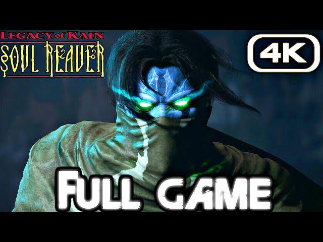 LEGACY OF KAIN SOUL REAVER Gameplay Walkthrough FULL GAME (4K 60FPS) No Commentary