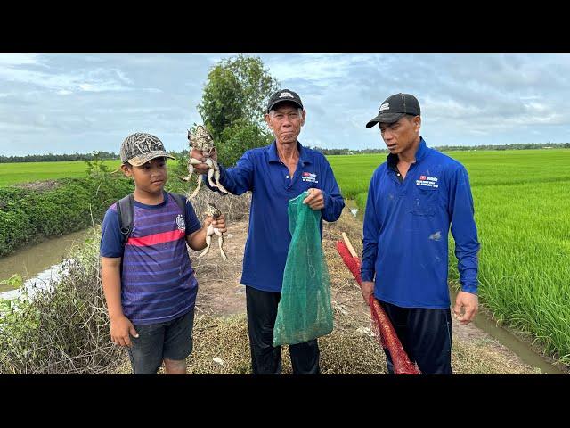 Những ngày ấp thấp, Ông cháu trở lại địa điểm cũ để săn bắt ếch "Mà "quá trúng /TPĐ#112