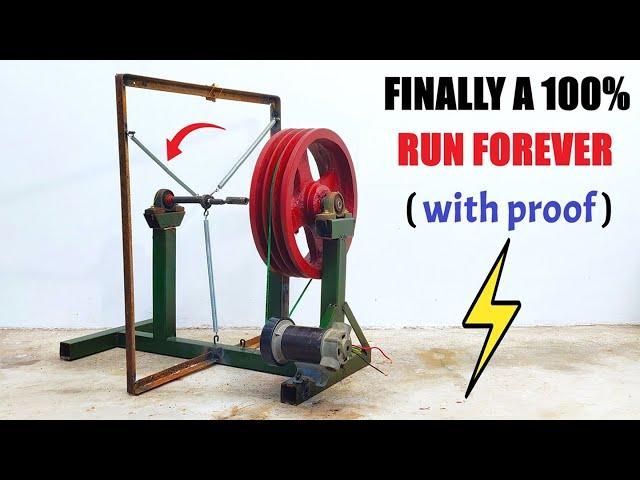 Build Flywheel Spring Machine Make Electricity Free Energy Generator 220v Perpetual Motion