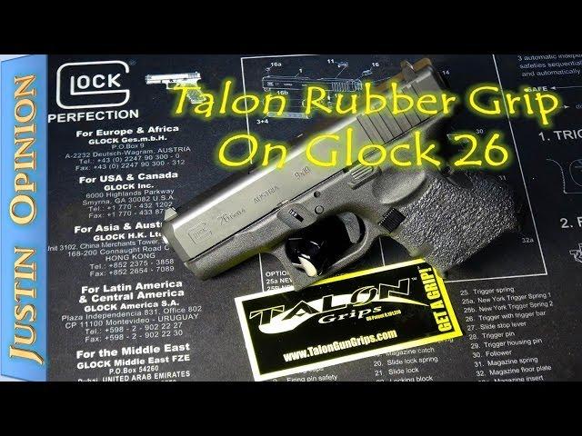 Talon Grips on Glock 26