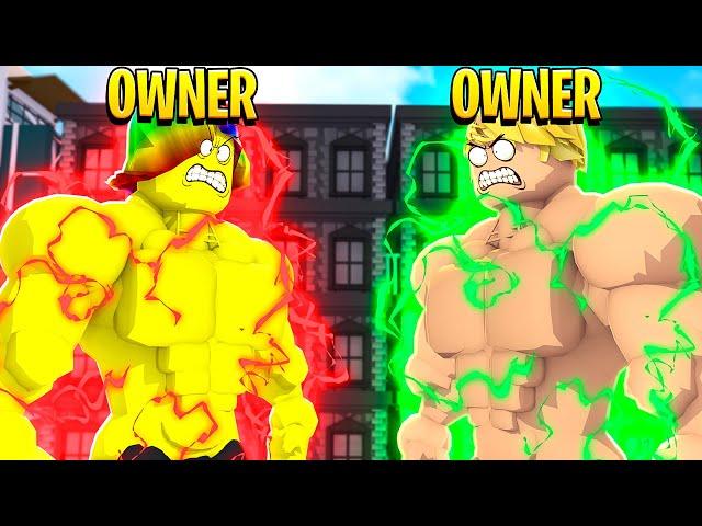 I had to use OWNER POWERS to defeat the CORRUPT OWNER.. (Roblox)