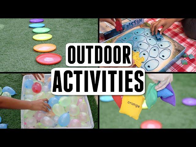 Outdoor Activities for Kids at Home