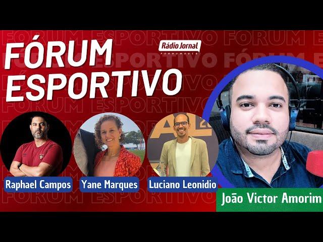 FÓRUM ESPORTIVO com JOÃO VICTOR AMORIM na RÁDIO JORNAL (08/10/24)