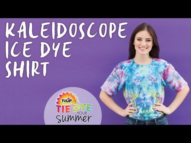 Kaleidoscope Ice Dye Technique