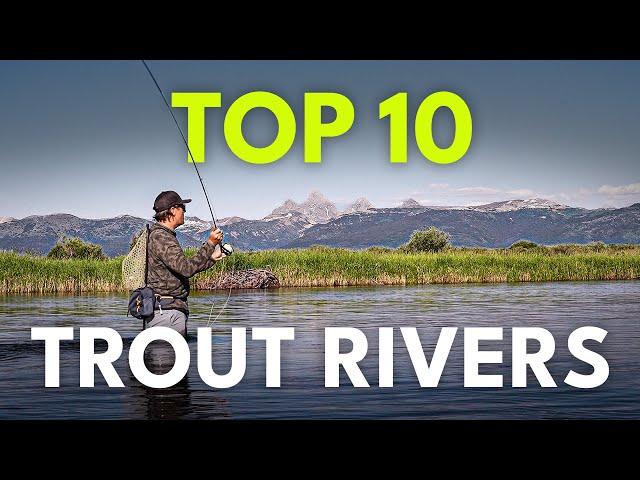 The 10 BEST Trout Rivers for Fly Fishing in America | Ep. 83