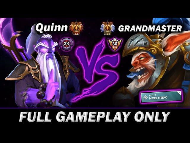 7.36 MoreMeepo, Grandmaster Meepo Rank-2321 VS Rank-13 Quinn Void Spirit! - Meepo Gameplay#768