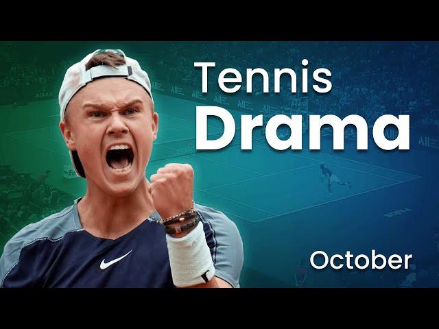 Tennis Angry Moments & Drama 2022 - October