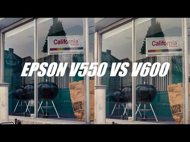 There is NO DIFFERENCE | SCAM ALERT | Epson v550 vs Epson v600 film scanner comparison video