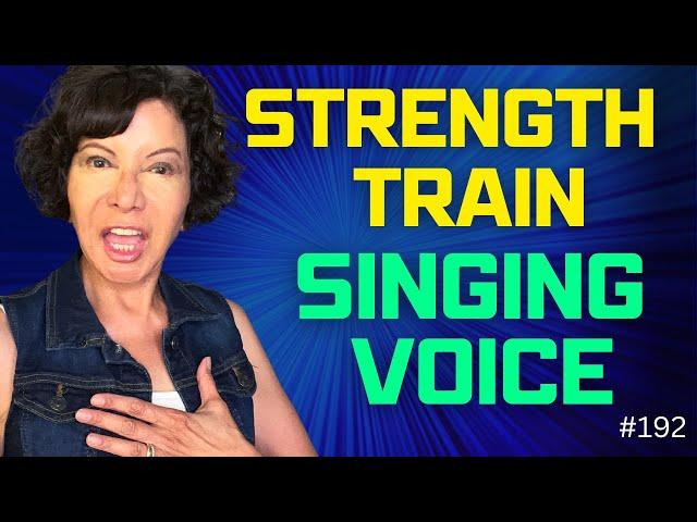 INTENSE Vocal Strength Workout - 11 EXERCISES!  FUN!