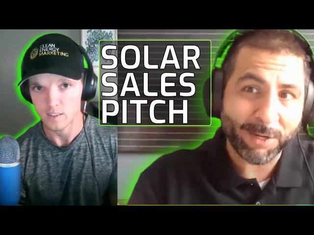 Do These Things to Improve Solar Sales Pitch