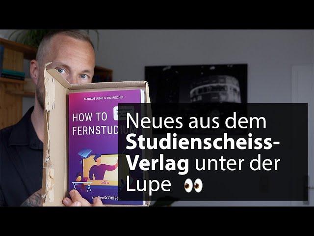 HOW TO FERNSTUDIUM! Ich prüfe das neue Buch von Markus Jung & Tim Reichel – Studienscheiss