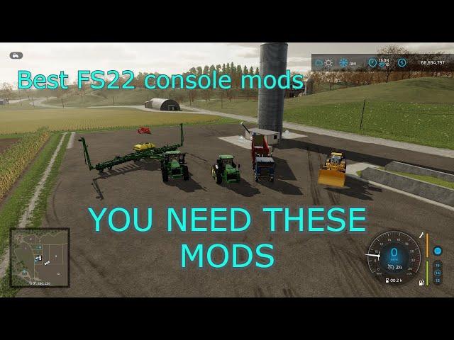 Best fs22 console Mods