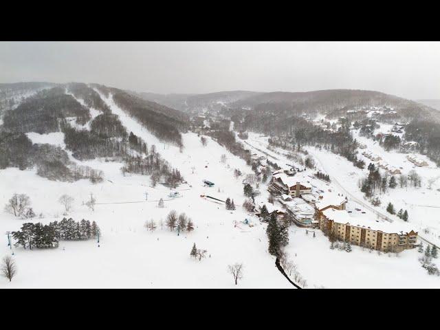 Check out the fresh snow at Holiday Valley ahead of ski season