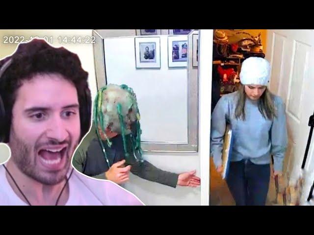 NymN Reacts to DAILY DOSE OF INTERNET | Scaring His Wife Goes Horribly Wrong