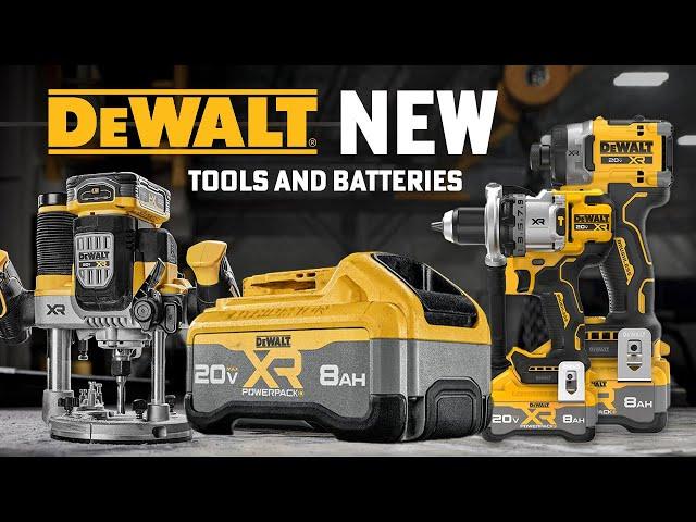 DeWalt Unveils New 20V XR Tools & XR Tabless Batteries - Will Rebranding Keep it Simple?