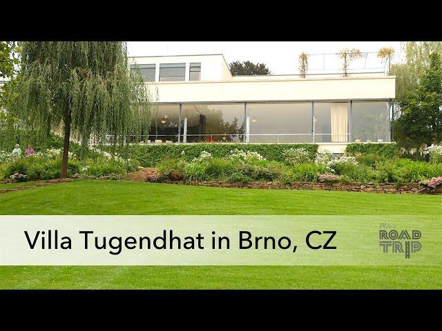 Villa Tugendhat in Brno is wonderful example of early modern architecture