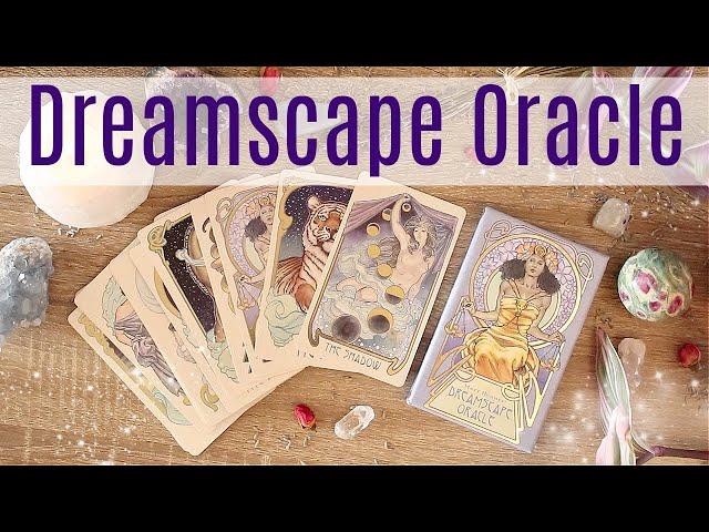 Dreamscape Oracle Deck Aesthetic Walkthrough  (Deck By Matt Hughes) | Indie Deck Review