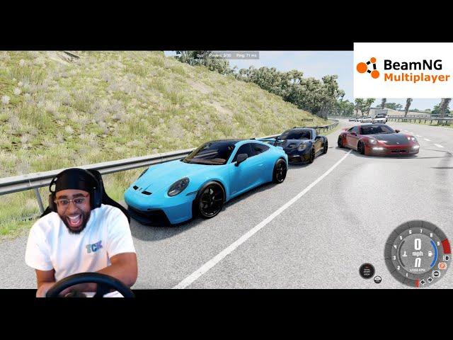 THIS SOUND MOD FOR THE PORSCHE 911 GT3 IS INSANE!!! | BeamNG.Drive