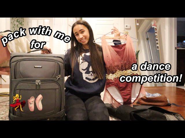 Pack With Me for a Dance Competition!