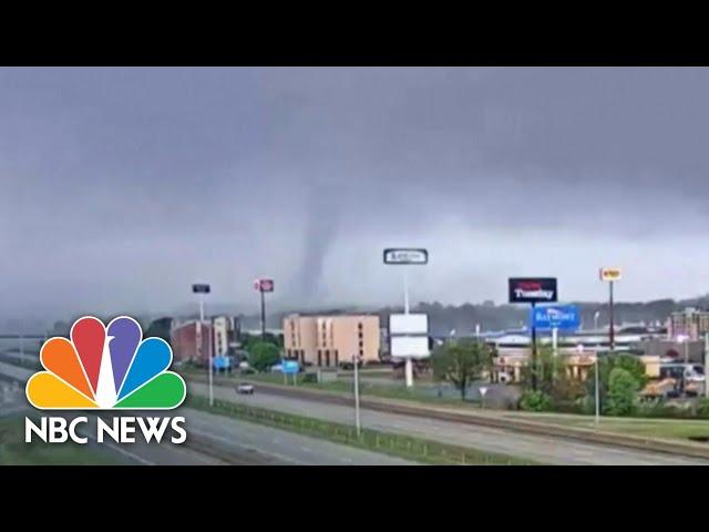 Tornado Devastates Arkansas City, Including Home Of Doctor Treating Patients | NBC Nightly News