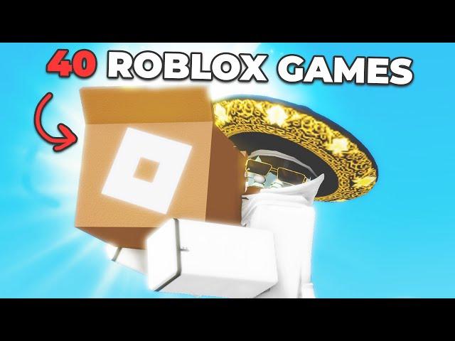 40 ROBLOX Games to Play when You're Bored