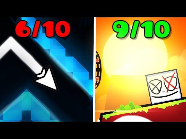 RATING YOUR GEOMETRY DASH LEVELS!