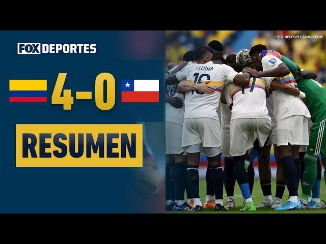  COLOMBIA GOLEA A CHILE | Colombia 4-0 Chile | HIGHLIGHTS | Eliminatorias Sudamericanas